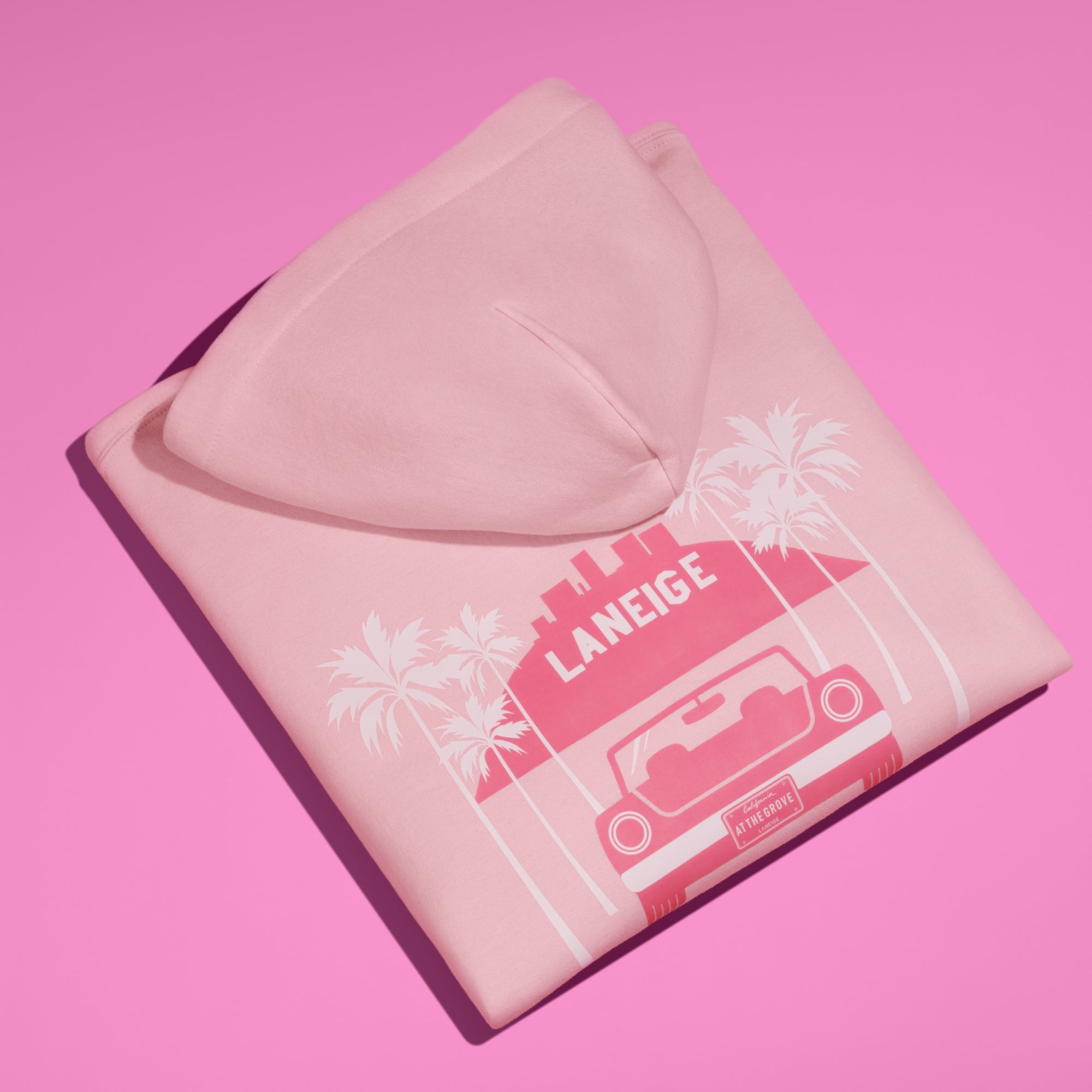 The Grove LA Pink Hoodie
